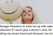 Retail Employee Asked To Use Her Banked Overtime For 1 Sick Day, But Her Manager Demanded A Doctor’s Note And Refused To Approve It. So She Got A 3-Day Medical Leave And Filed A Labor Claim That Forced The Company To Pay 120 Overtime Hours.