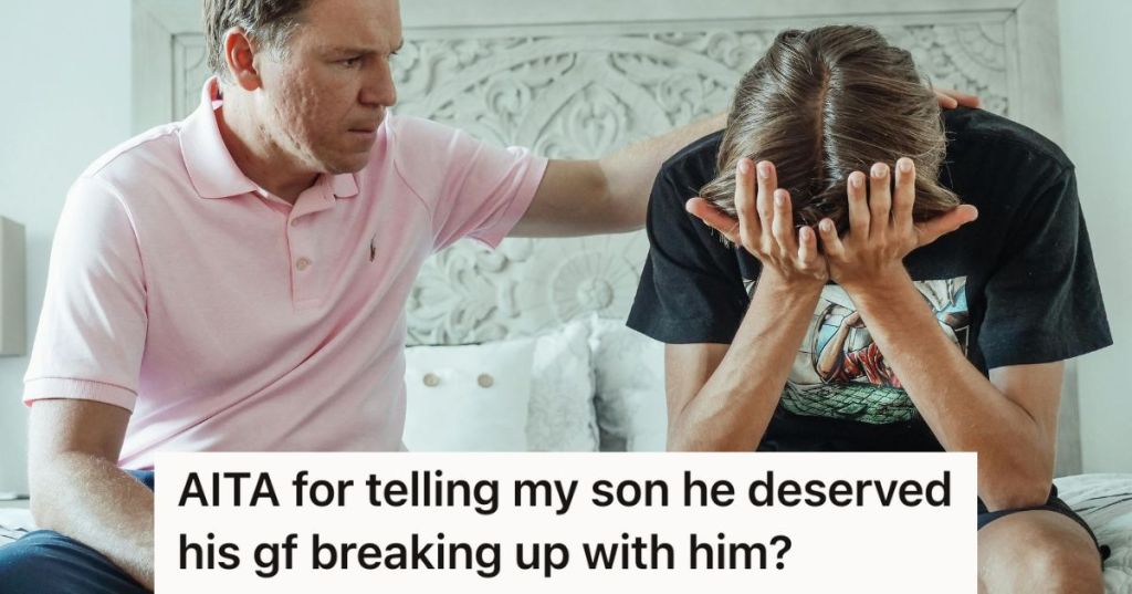 Man consoling a crying man