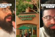 New Starbucks Teddy Bear Cup Is In Such High Demand That Employees Are Buying Them Up , And One Customer Is Sharing His Story