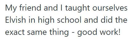 High School Students Notebook Was Seized So The Teacher Could Read It Aloud, But His Plan To Humiliate Them Fell Apart When He Discovered It Was All In Elvish Tolkien 1 High School Students Notebook Was Seized So The Teacher Could Read It Aloud, But His Plan To Humiliate Them Fell Apart When He Discovered It Was All In Elvish
