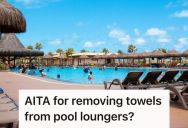 Woman Removed The Towels From The Hotel Pool Loungers And Took The Seats, But Two Moms Lashed Out For Taking Their Reserved Seats