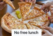 Manager Asked Employees To Pay 87 Cents For A Team Lunch, So This Man Paid Everyone’s Share And Even Told Her To “Keep The Change” To Make A Point