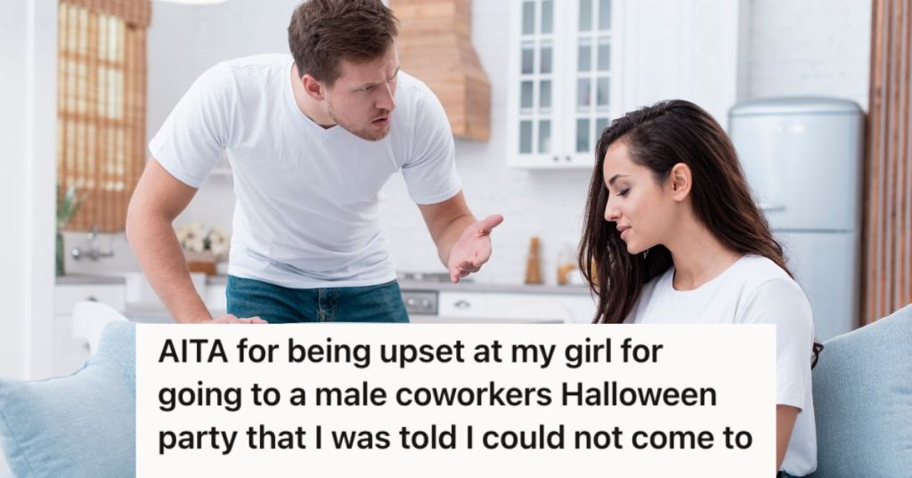 Man and woman arguing