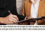 Her Mom Told Her To Move Out And Sell The House Within A Month So This Woman Did, But Her Mom Was Still Upset Over Some Missing Pictures