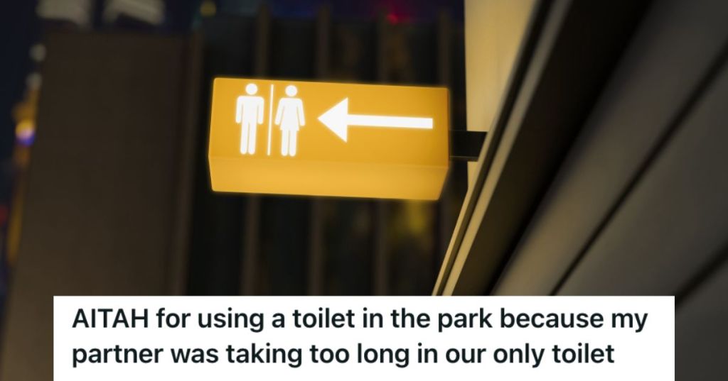 Lighted restroom sign for males and females