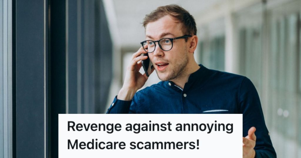 Man talking to someone on the phone