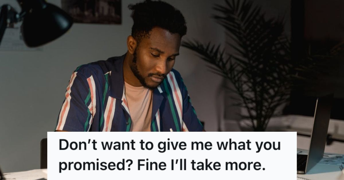 Man working during the night shift