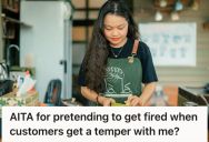 Teenage Girl Worked At A Coffee Shop Where She Had To Deal With Angry Customers, So She And Her Coworkers Pretended To Fire Each Other