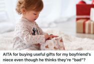 Woman Bought Her Boyfriend’s Niece A Box Of Diapers And A Jacket For Her Birthday, But He Said They’re Bad Gifts And Insisted She Return Them