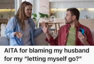 Woman Used To Prioritize Going To The Gym, But After Marriage And Children, She Has Packed On The Pounds And Blames Her Husband For It