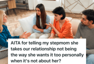 Teenage Girl Thought She Had A Good Relationship With Her Stepmom, But When They Went To Therapy, She Found Out Her Stepmom Was Unhappy