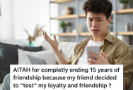Man Had Always Helped Out His Friend When She Needed Emotional Or Financial Help, But When She Started Dating A Loser, Her Attitude Completely Changed