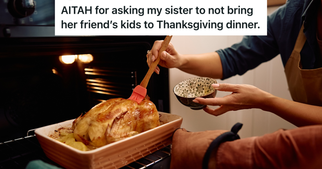 putting turkey in oven for Thanksgiving