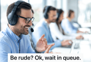 Technical Support Employee Tries To Help Customer, But When The Customer Is Rude, He Hangs Up