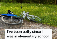 Boy Leaves His Bike In The Driveway, And His Dad Is Furious When He Gets Home Because He Accidentally Ran Over It With His Car