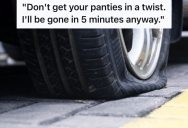 Entitled Woman Blocks Parking Lot Exit With Her Car And Doesn’t Rush To Come Back, So Another Driver Calls A Tow Truck And The Police