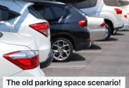 Woman Is Really Annoyed At Another Driver’s Parking Job, But No Matter How The Driver Parks The Car, She’s Still Unhappy
