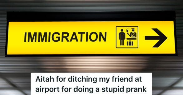 yellow airport sign that reads "immigration"