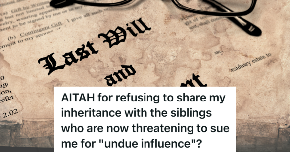 paper that reads "last will"