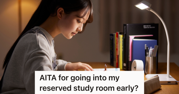 girl studying at a desk