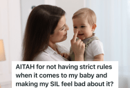 New Mom Has A Relaxed Parenting Style, But Her Jealous Sister-In-Law Is A Helicopter Parent Who Keeps Comparing Their Childbirth Experiences And Parenting Styles