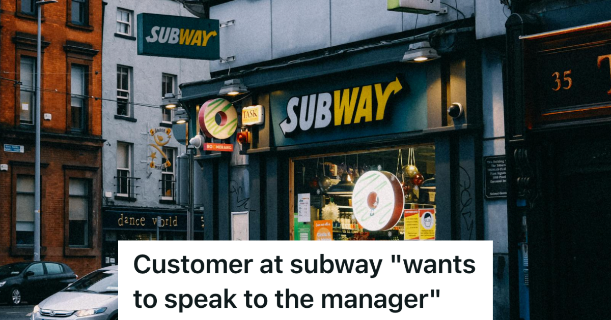 exterior of a Subway restaurant