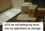 Woman Finally Moved Into Her Own Apartment, But Her Mom Kept Using Her Place As A Storage Unit