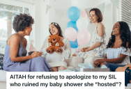 Pregnant Woman’s Sister-In-Law Offers To Host A Baby Shower, But It Ends Up Being Very Clear That She Did Not Really Want To Host A Baby Shower