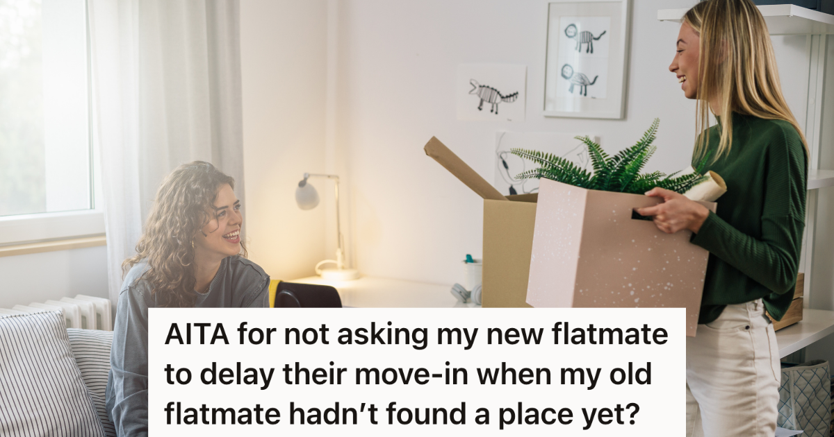 female roommates with moving boxes