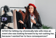 Husband Is Annoyed His Wife Is Always Late, So On Her Birthday He Lets Her Be As Late As Possible And Face The Consequences