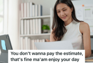 Intern Sends Client An Estimate For The Job They Proposed, But The Client Made The Mistake Of Thinking The Price Was Negotiable