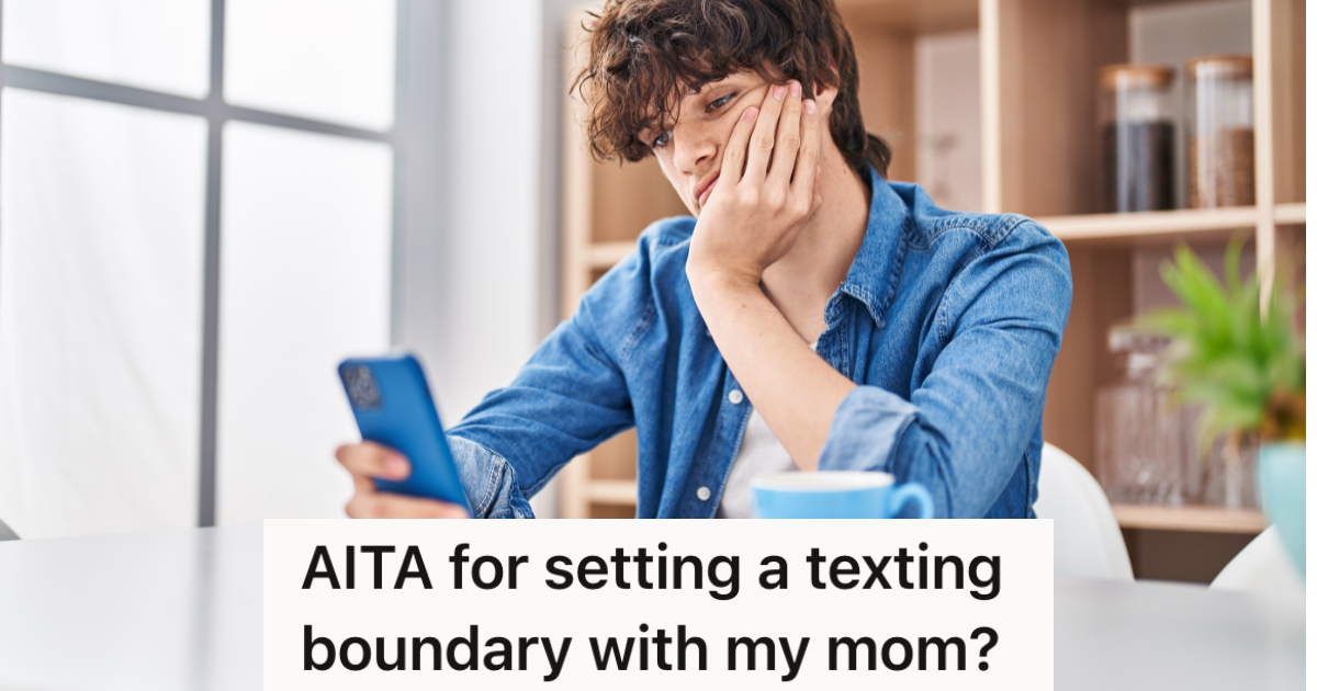 Teenage Boy Is Annoyed At The Amount Of Texts His Mom Sends, So He Tells Her He’ll Talk To Her In Person On Friday » TwistedSifter