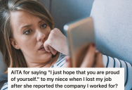 Woman Begs Niece Not To Complain About Her Employer’s Questionable Overtime Practices, But The Niece Ignores Her And Many Employees Lose Their Jobs