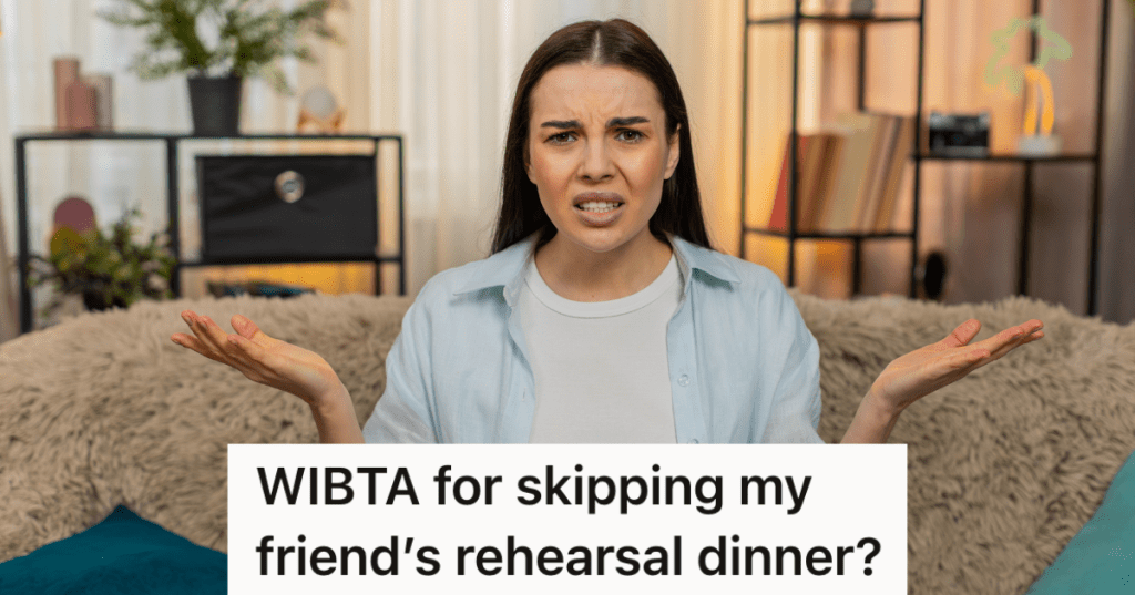 confused woman sitting on couch