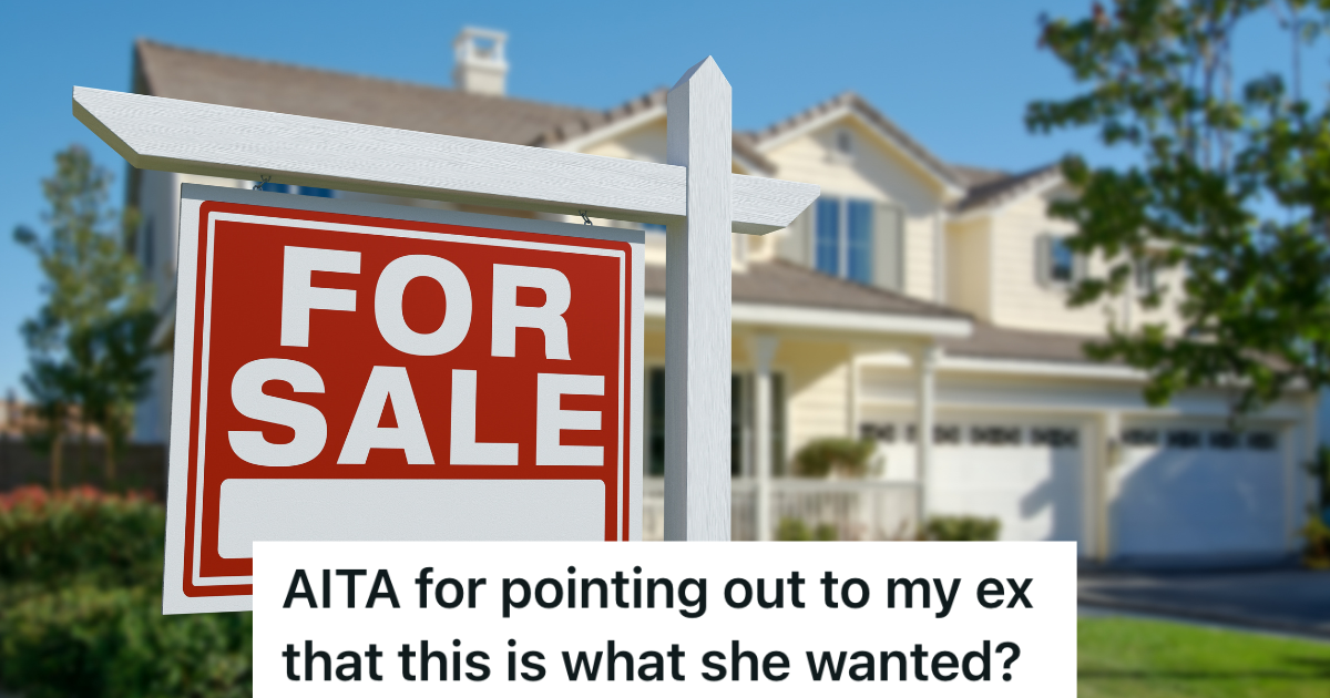 for sale sign in front of house