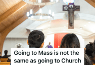 Mom Tells Teenage Daughter She Needs To Go To Church, So She Walks To Church But Doesn’t Get There Until Mass Is About To End