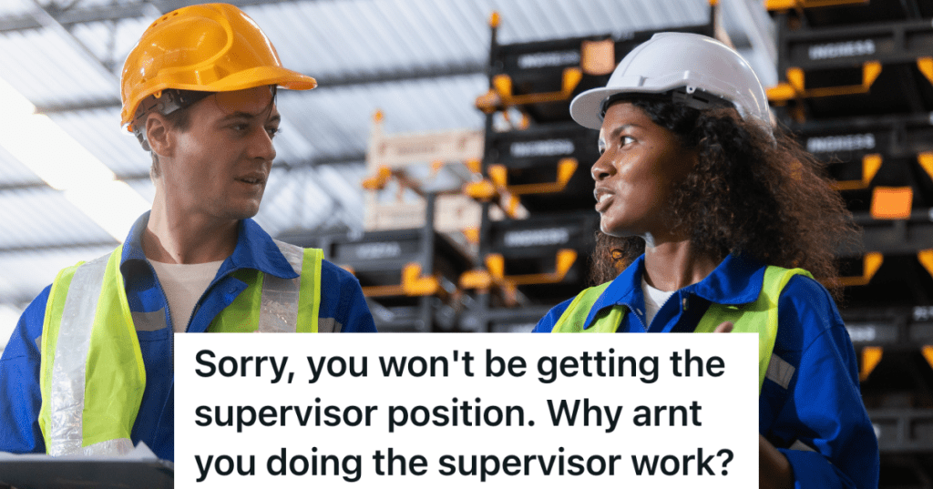 male and female coworkers in hard hats