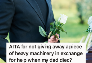 Business Owner Who Worked Across The Street From Man’s Dad Is Very Helpful When The Dad Passes, But Then He Asked For A Big Favor