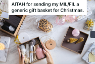 Woman Makes Elaborate Christmas Gift Boxes For Her In-Laws Every Year, But This Year She Wants To Get Them Generic Gift Baskets Instead