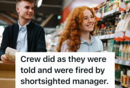 Supervisor Tells Night Shift Retail Workers Not To Clock In After Their Lunch Break If They’re Going To Keep Talking, So They All End Up Getting Fired