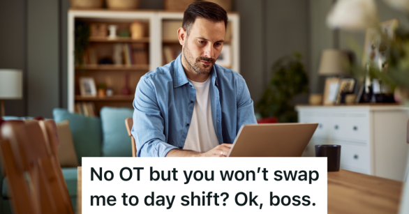 man typing on laptop at home