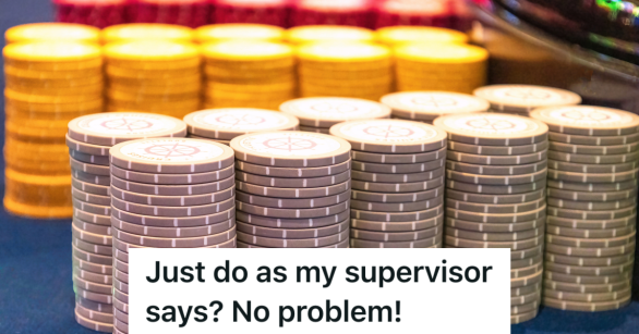 stacks of chips at a casino