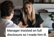 Employee Takes More Sick Leave Than Average Due To Multiple Health Issues, So Her Supervisor Asks Her Detailed Questions About These Absences