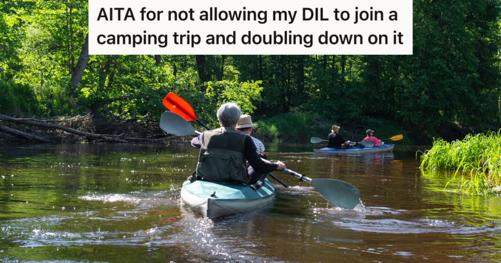 group kayaking trip