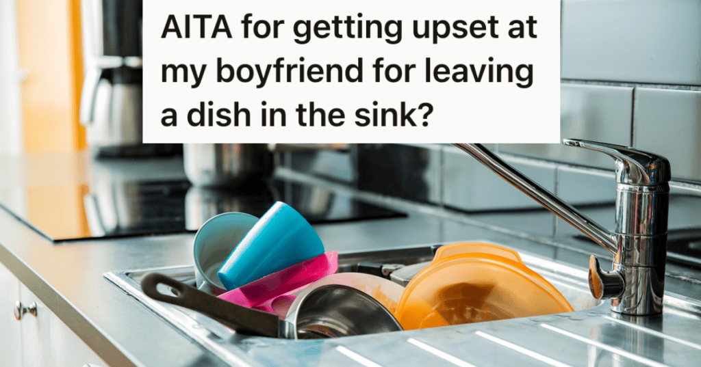 sink full of dirty dishes
