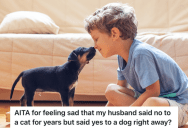 Woman’s Husband Made Lots Of Excuses About Why They Shouldn’t Get A Cat, But Then He Brought Home A Puppy Without Even Asking Her First