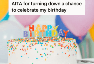 Young Man Studies For An Exam Instead Of Celebrating His Birthday, But His Friend’s Dad Already Bought Him A Birthday Cake