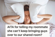 Tenant Is Annoyed That Her Roommate Keeps Bringing Guys Home Late At Night, But When She Asks Her To Stop, She’s Called A “Jealous Boyfriend”