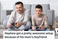 Uncle Likes To Play Video Games With His Nephew, But When His Sister’s Boyfriend Tries To Stop Them, The Uncle And Nephew Go Shopping