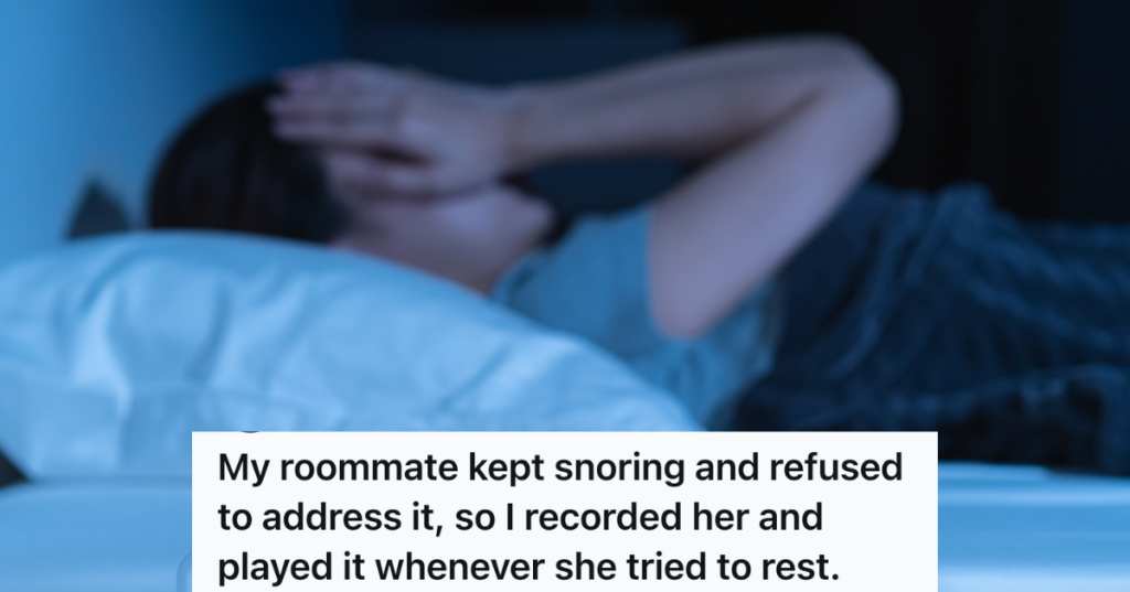 blurred out image of woman having trouble sleeping